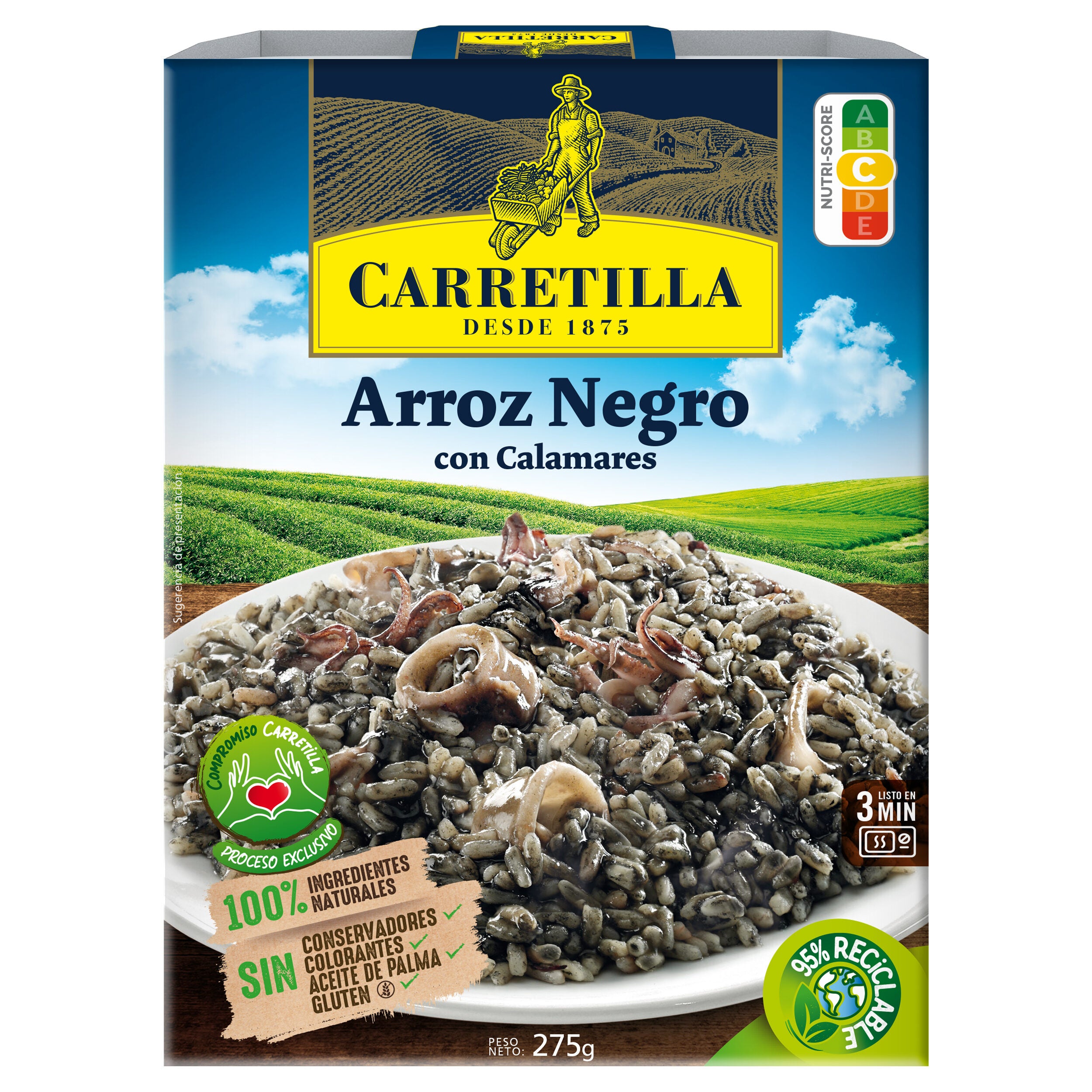 Arroz negro  Carretilla 300g