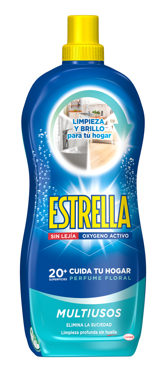 Lejía con detergente oxi activo Estrella 1.10l La Despensa