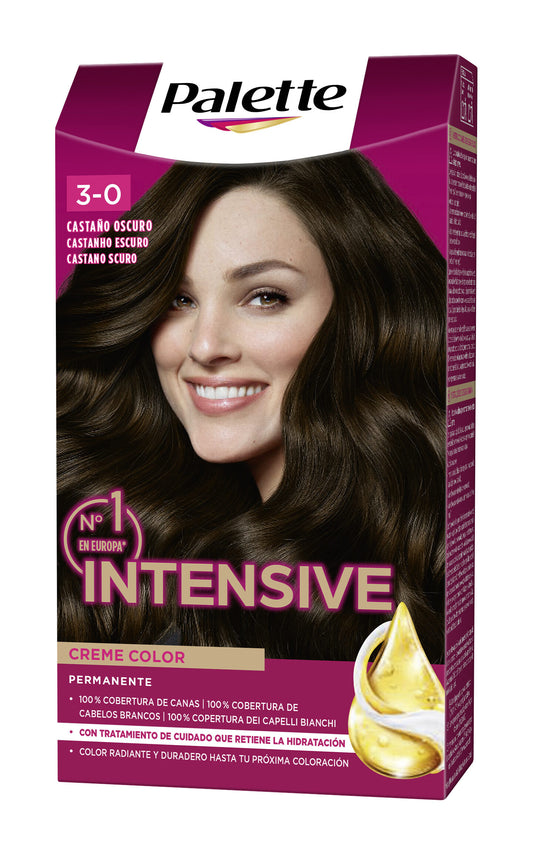 Tinte castaño oscuro 3 intensive Palette 115ml La Despensa