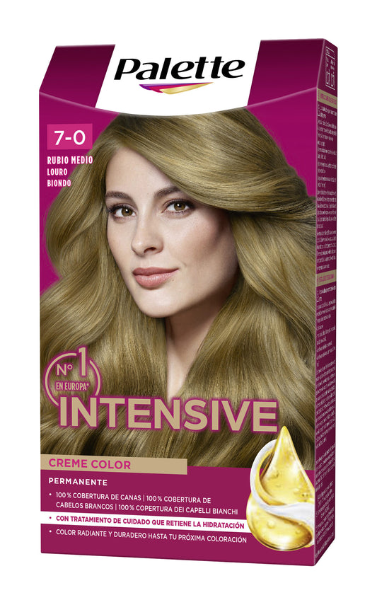 Tinte rubio medio 7 intensive Palette 115ml La Despensa