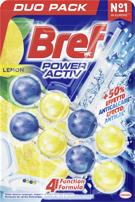 Limpiador wc colgador limón Bref wc act p2 50g La Despensa
