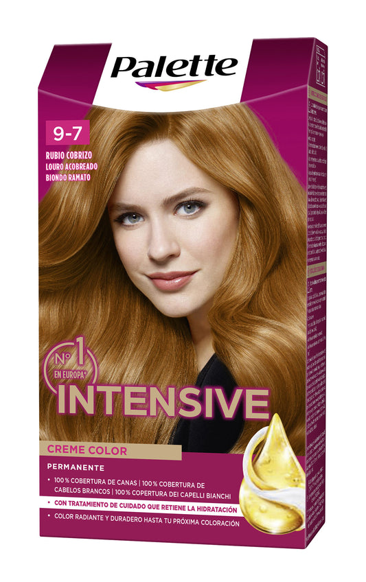 Tinte rubio cobrizo 9.7 intensive Palette 1u La Despensa