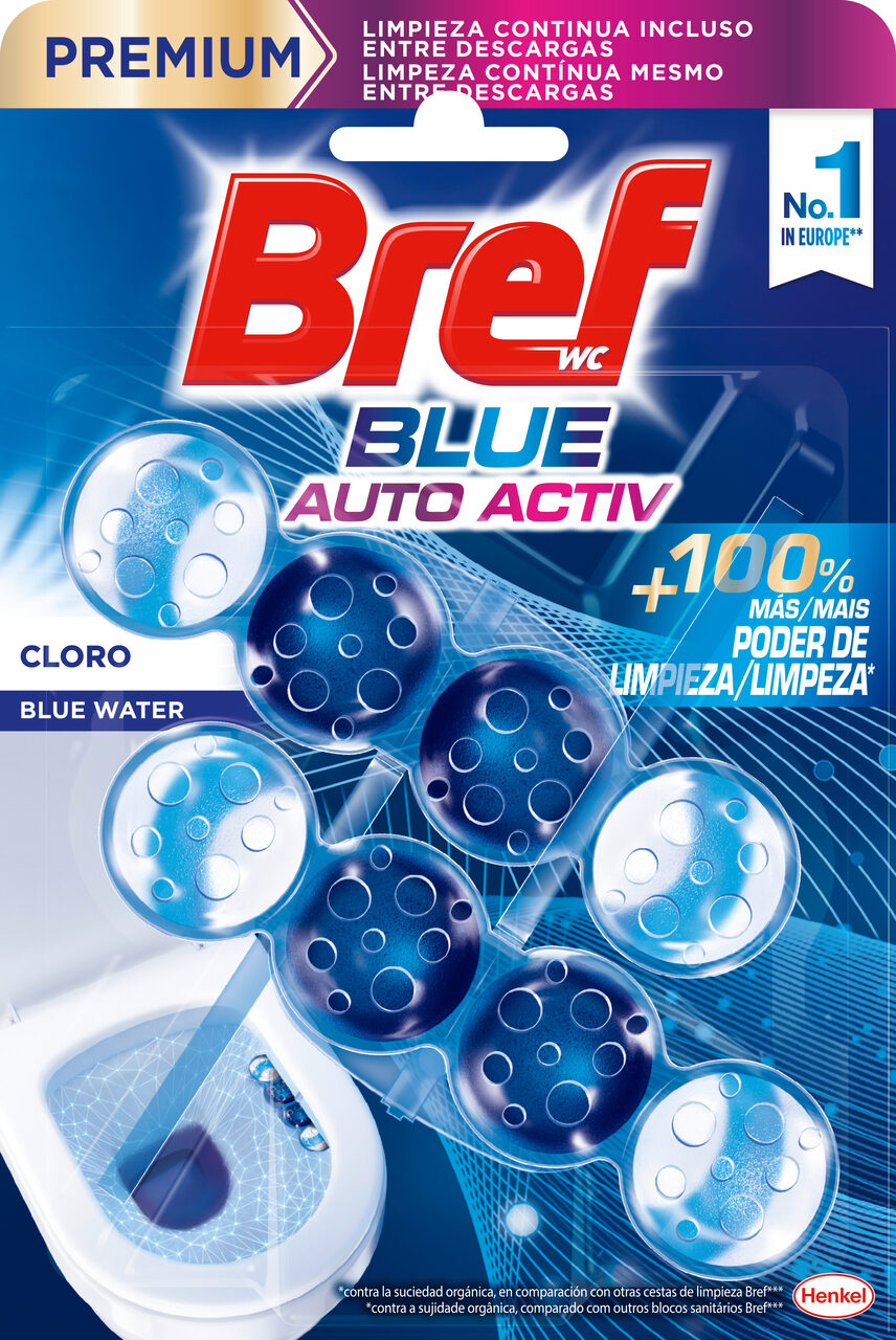 Limpiador wc blue Bref wc acti p2 50g