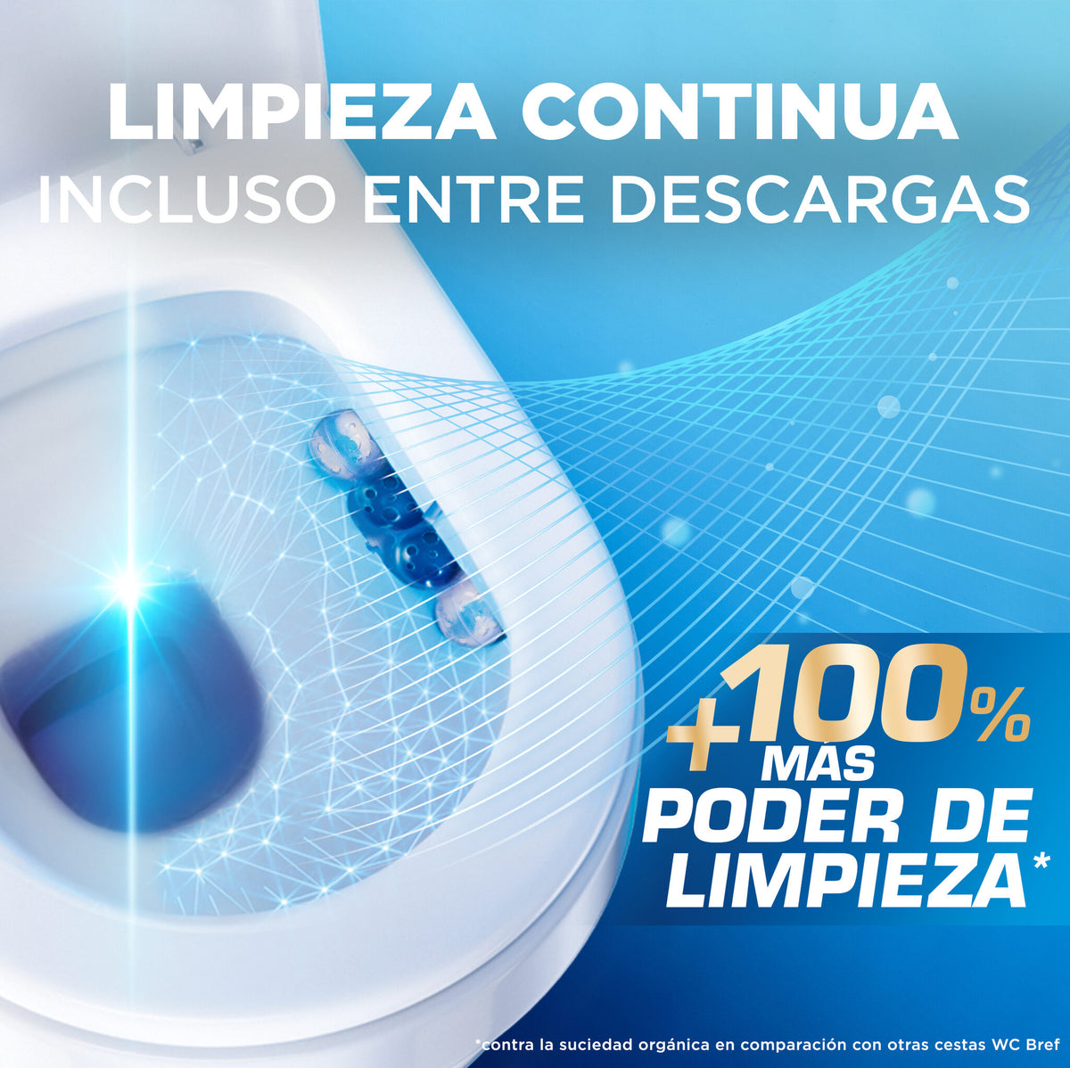 Limpiador wc blue Bref wc acti p2 50g