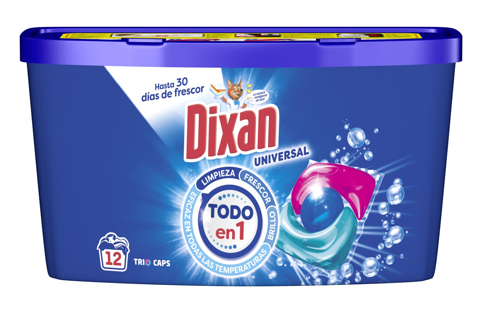 Detergente capsulas liquidas Dixan 12d