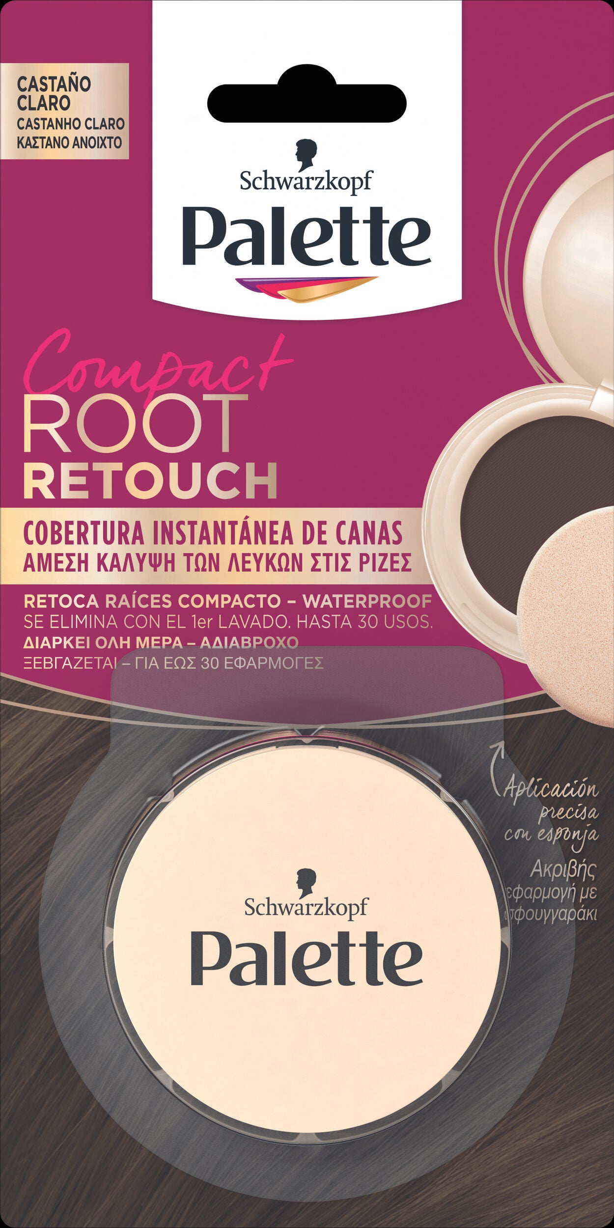 Retoca raíz castaño claro Palette