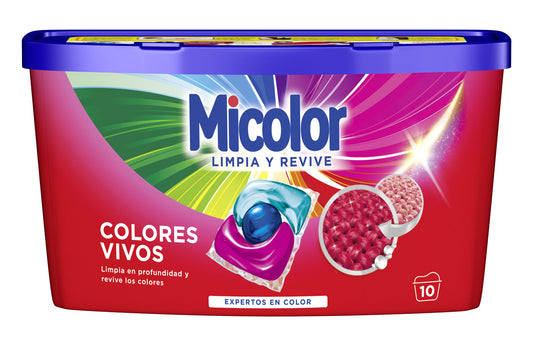 Detergente capsulas triocaps Micolor 10d La Despensa
