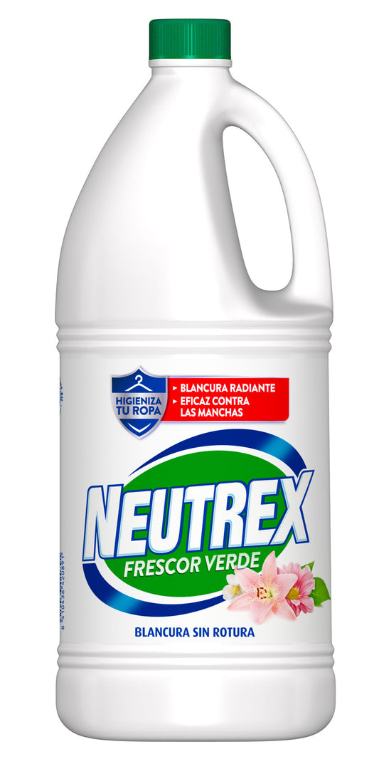 Lejía ropa frescor verde Neutrex 1,9l La Despensa