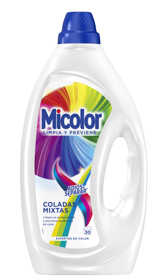 Detergente adios al separar Micolor 30 dosis La Despensa