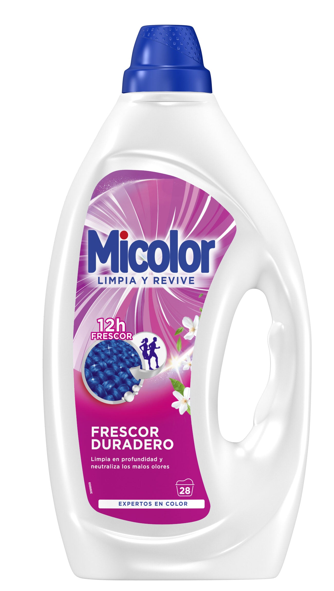 Detergente líquido frescor duradero Micolor 28d