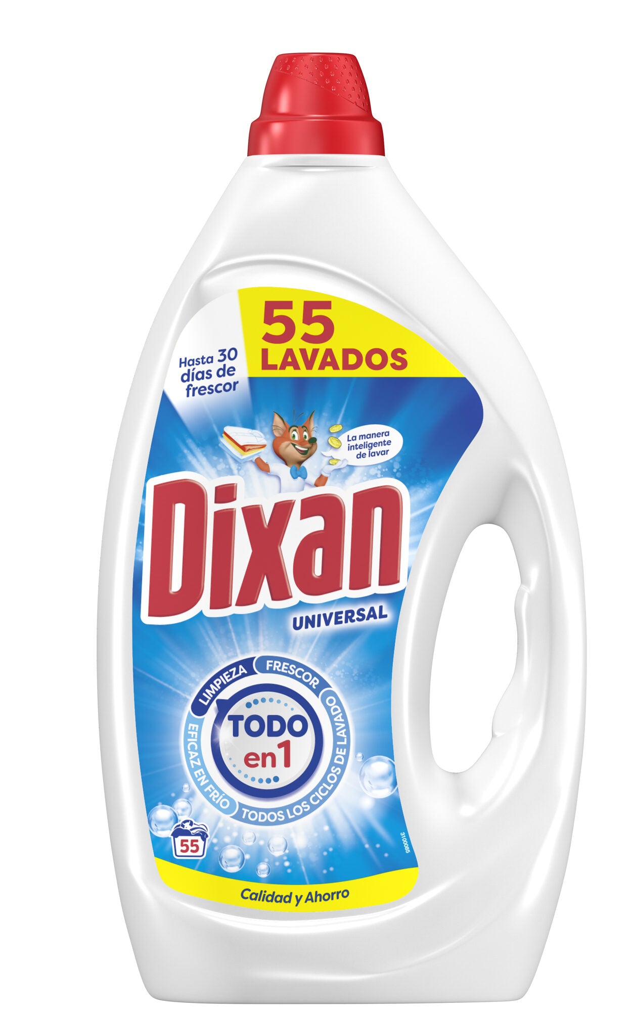Detergente líquido de gel Dixan 55d