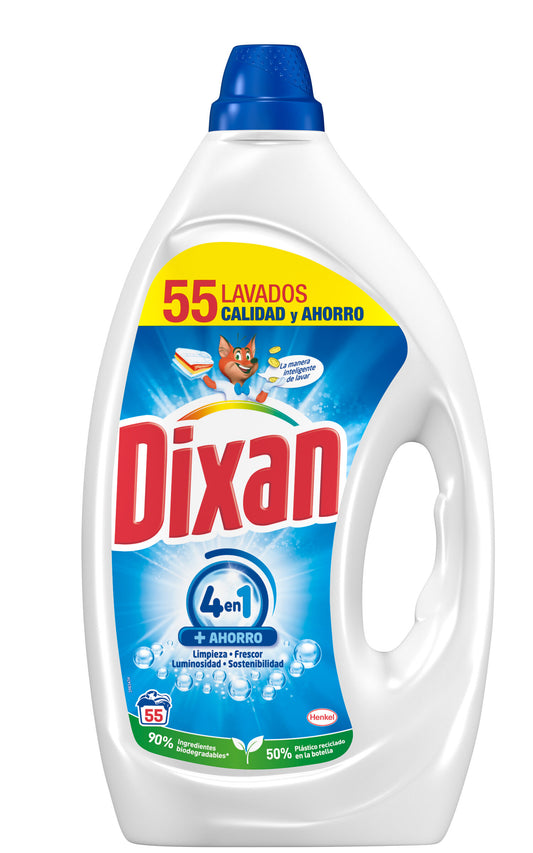 Detergente líquido de gel Dixan 55d La Despensa