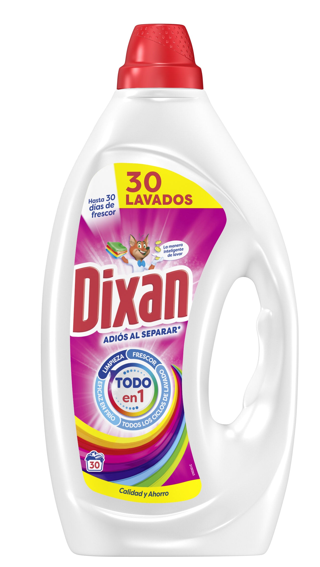 Detergente líquido adios al separar Dixan 30d