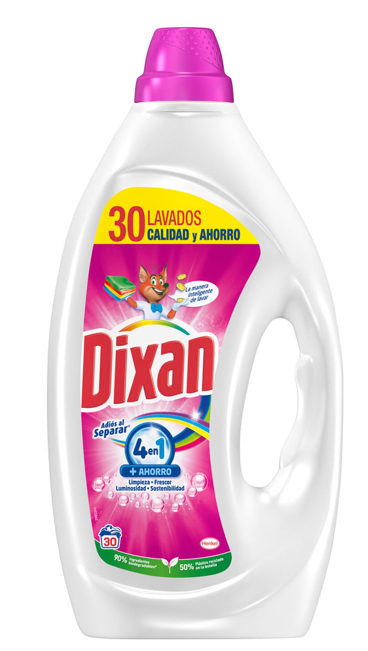 Detergente líquido adios al separar Dixan 30d La Despensa