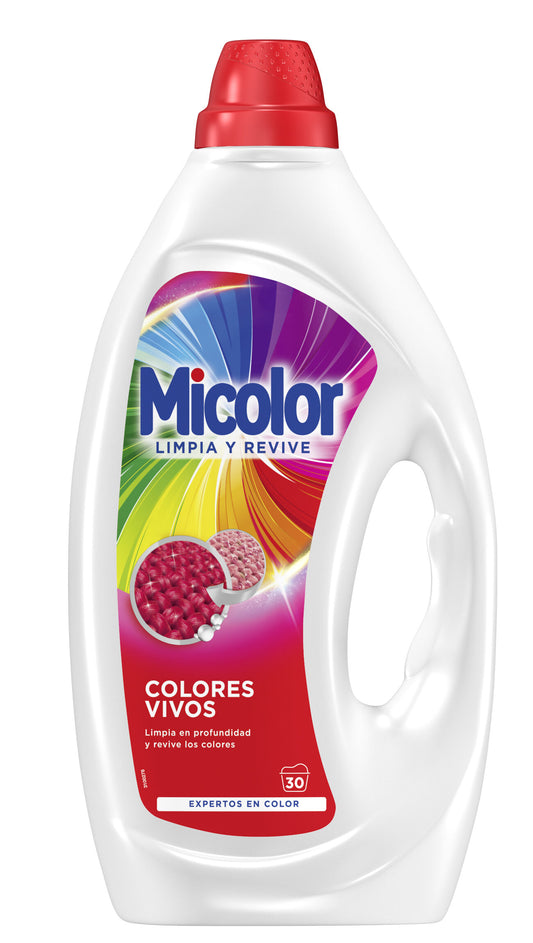 Detergente líquido gel Micolor 30 dosis La Despensa