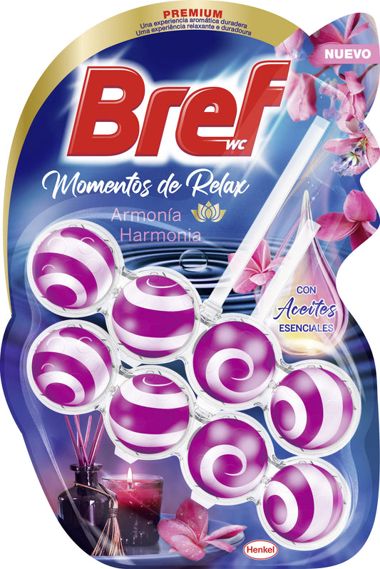 Limpiador wc relax armonia Bref 2x50g La Despensa