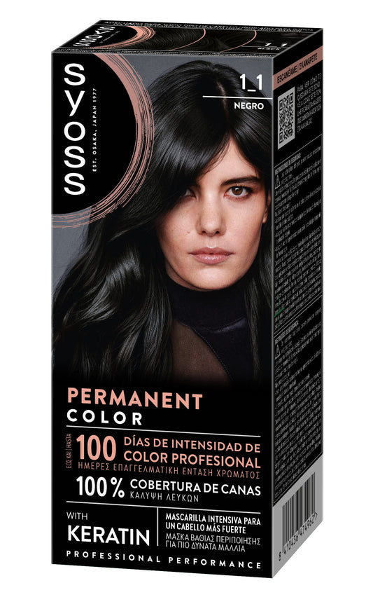 Tinte 1-1 negro Syoss1u La Despensa
