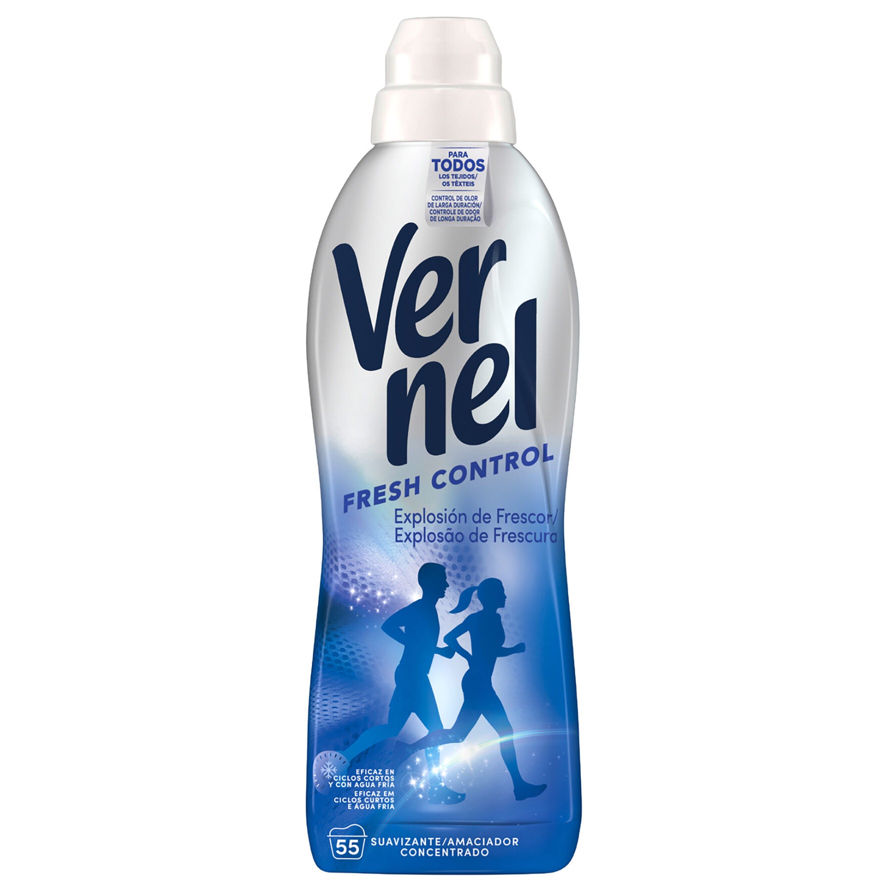 Suavizante concentrado fresh control Vernel 55d