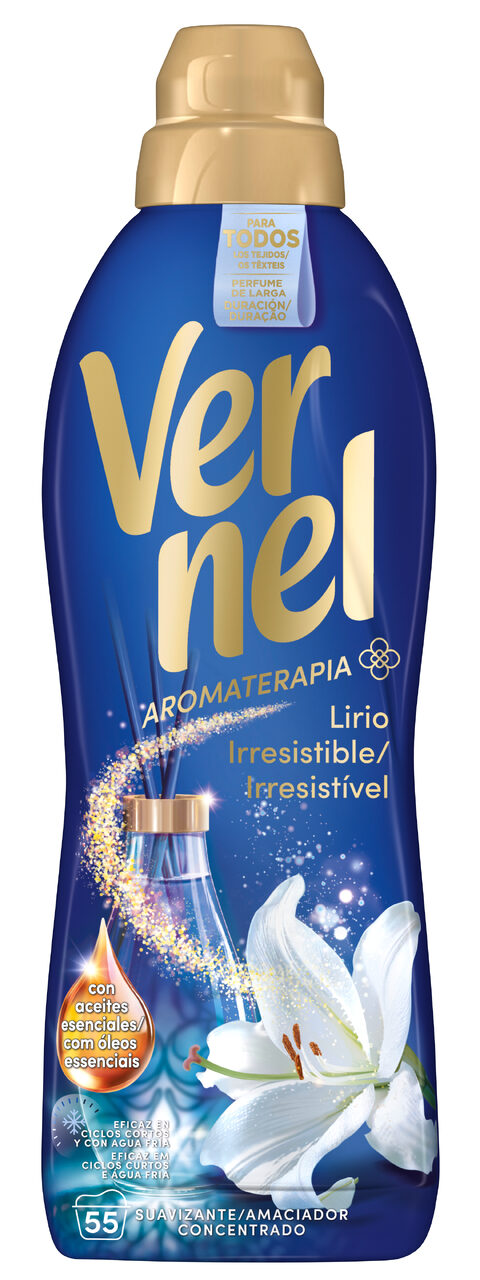 Suavizante concentrado blue Vernel 55d La Despensa