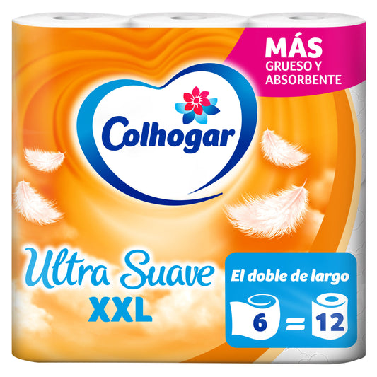 Papel higienico ultra suave xxl Colhogar 6u La Despensa