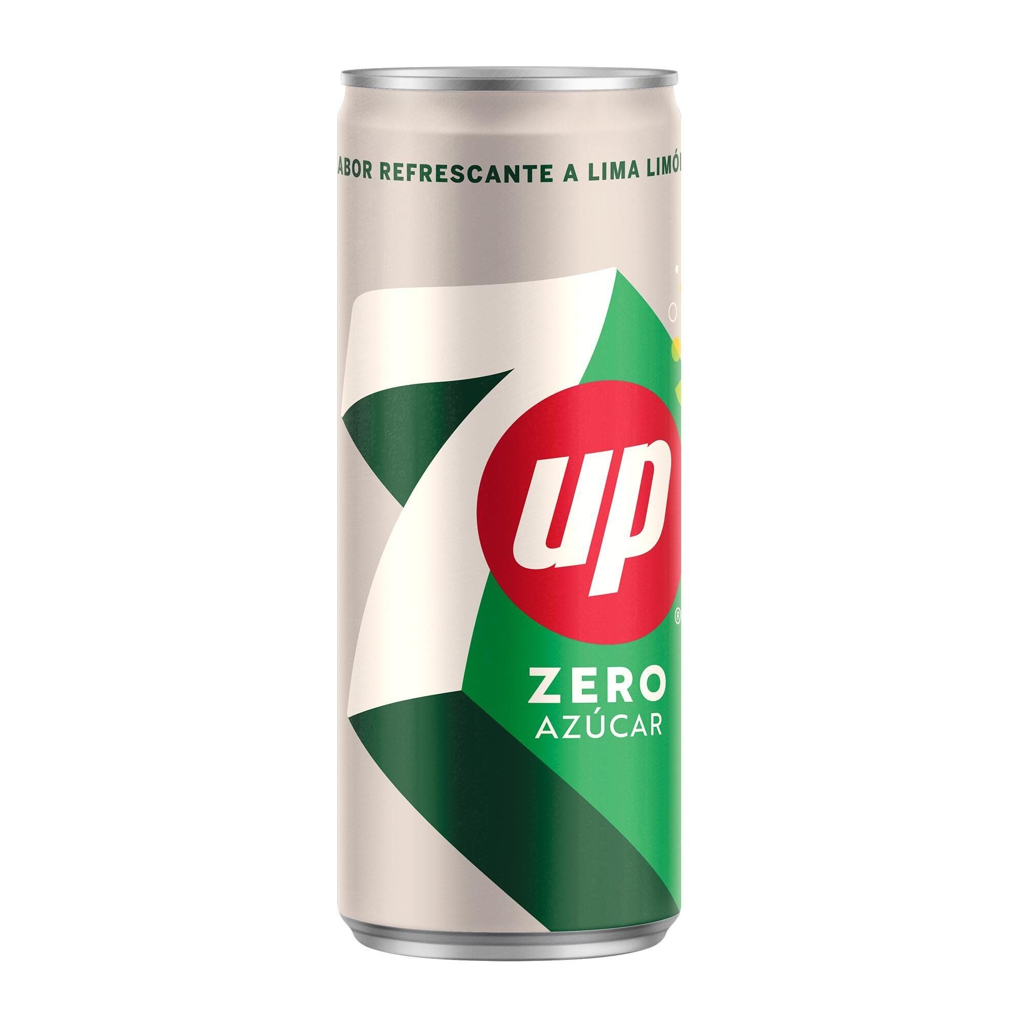 Refresco lima zero lata Seven up 330ml