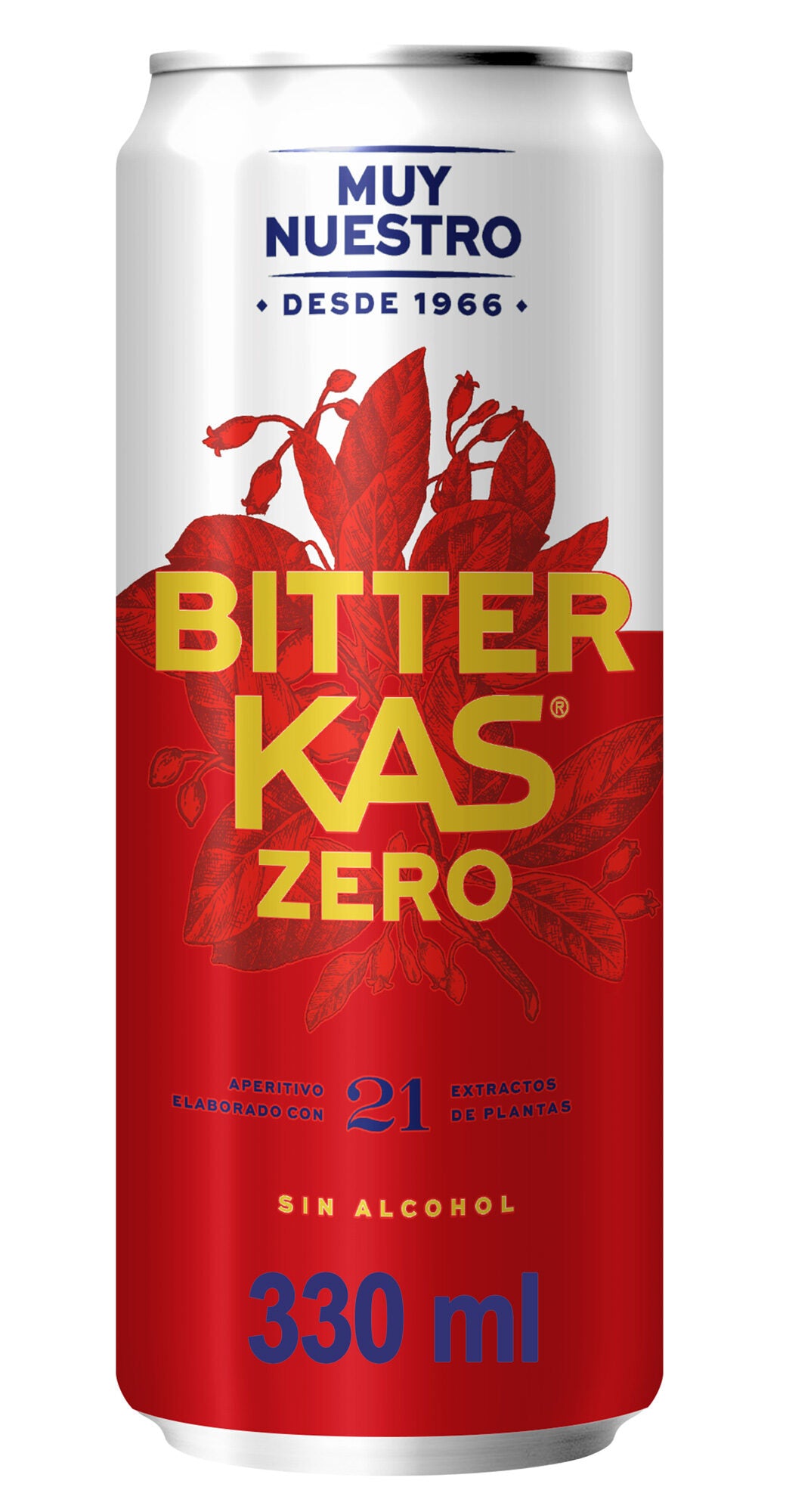 Refresco bitter zero lata Kas 330ml