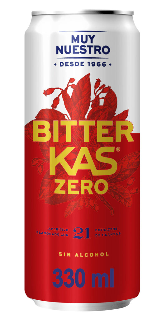 Refresco bitter zero lata Kas 330ml La Despensa