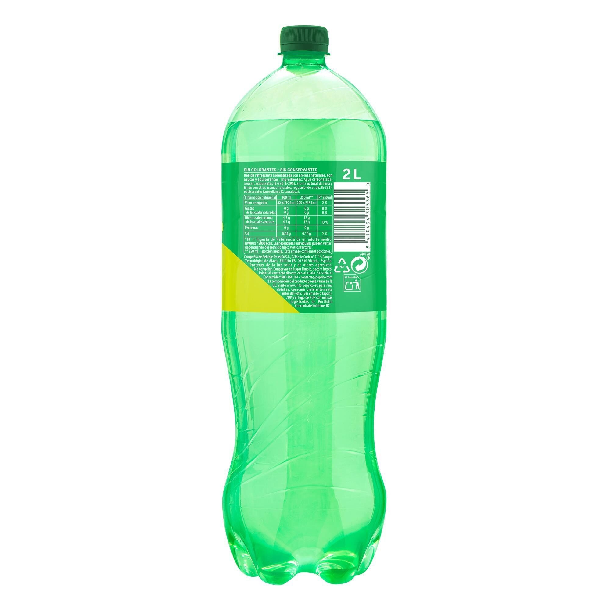 Refresco lima limón  pet Seven up 2l