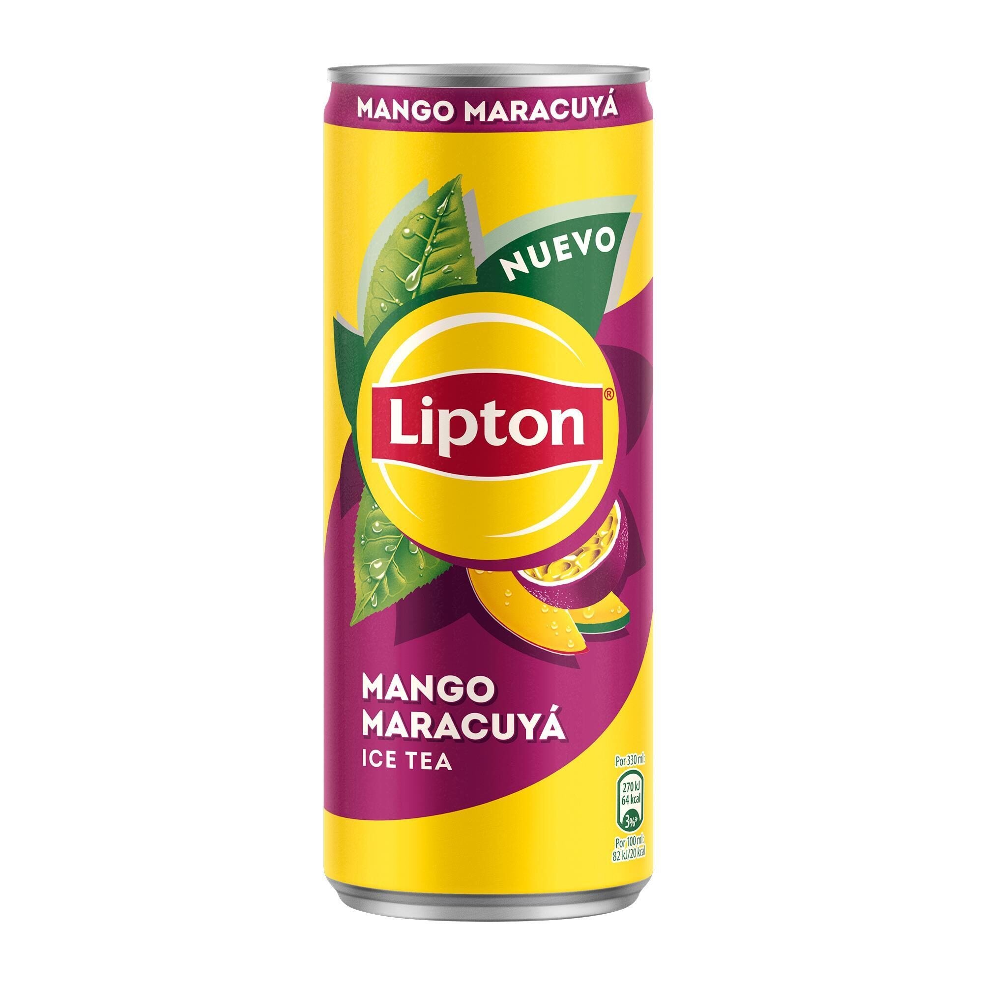 Té mang/maracuya lata Lipton 330ml
