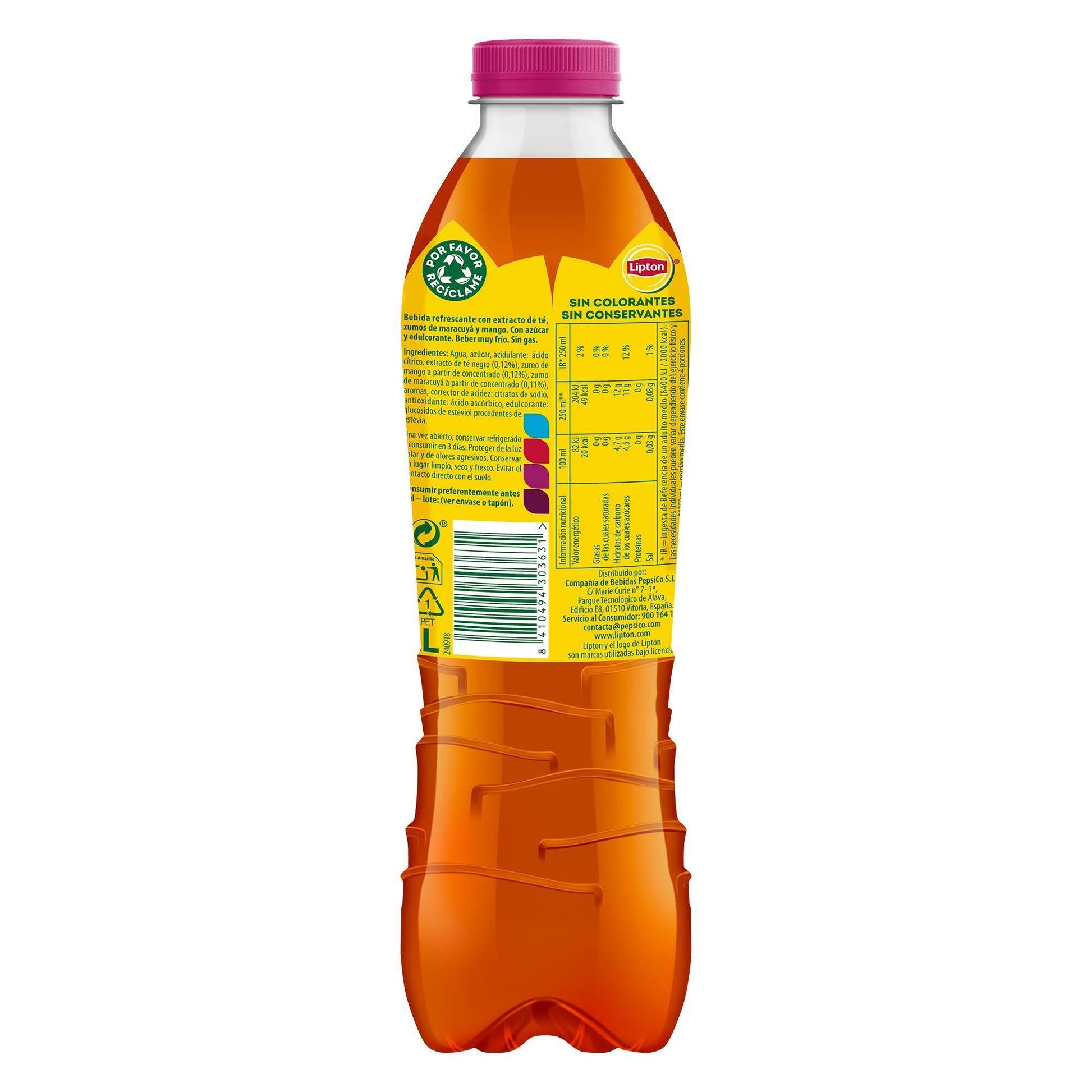 Té mang/maracuya pet Lipton 1l