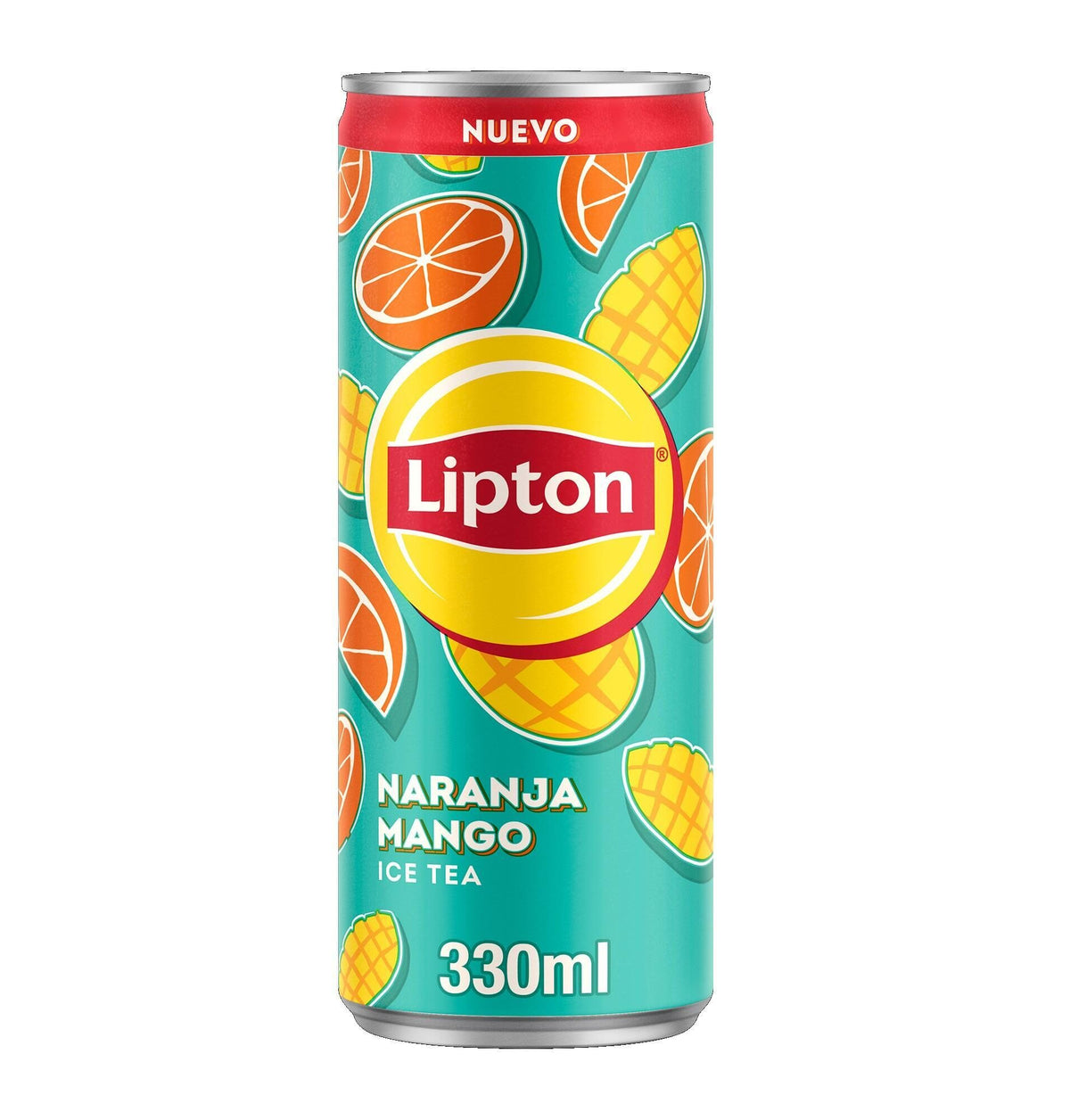 Té naranj/mango lata Lipton 330ml