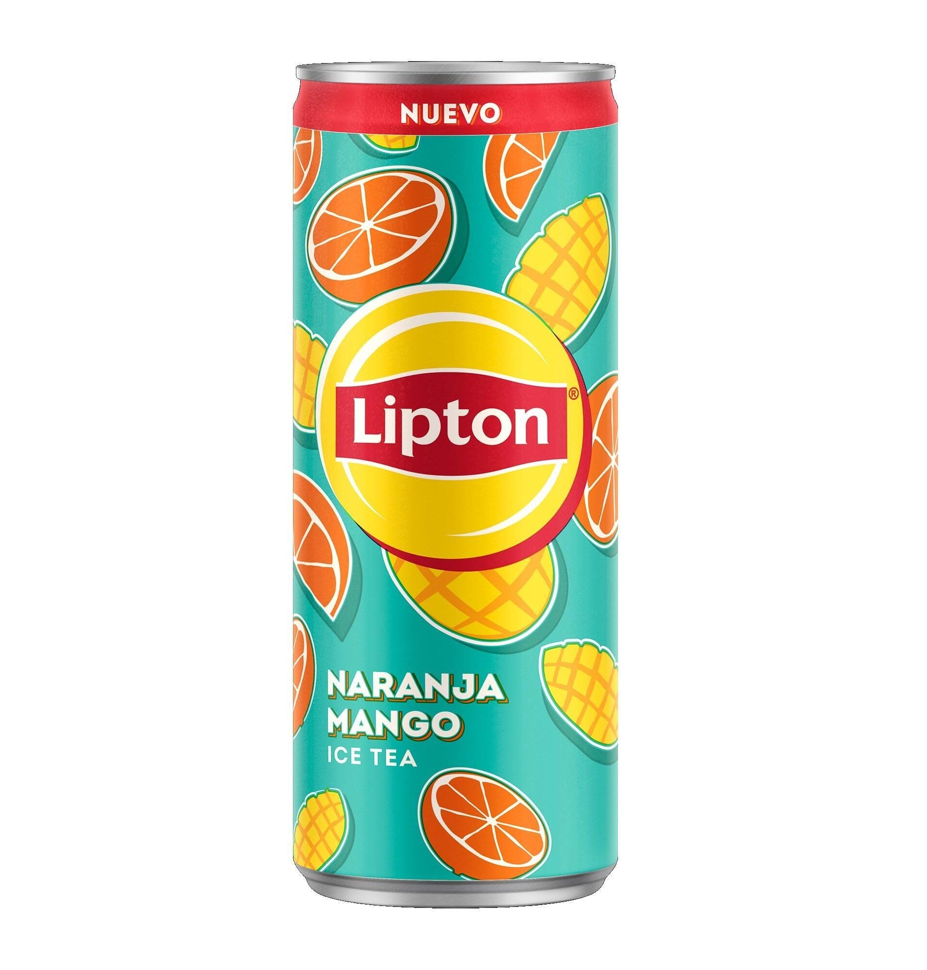 Té naranj/mango lata Lipton 330ml
