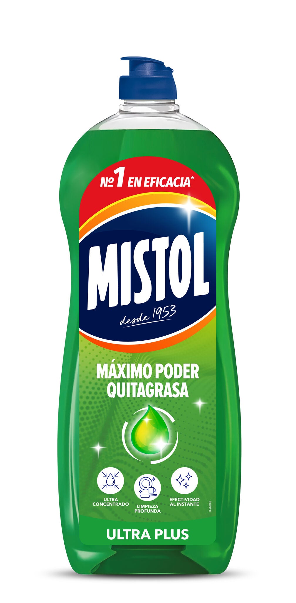 Lavavajilla concentrado original Mistol 650ml