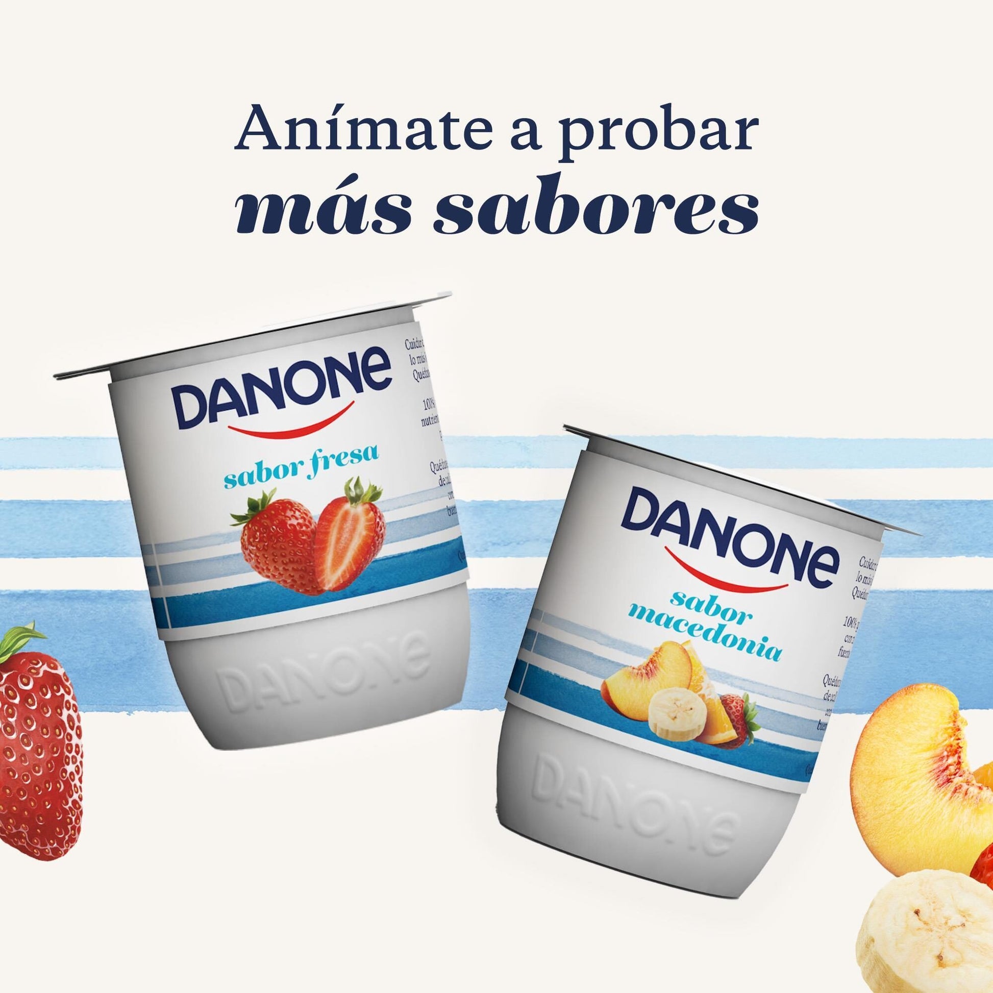 Yogur natural Danone p4 120g/u