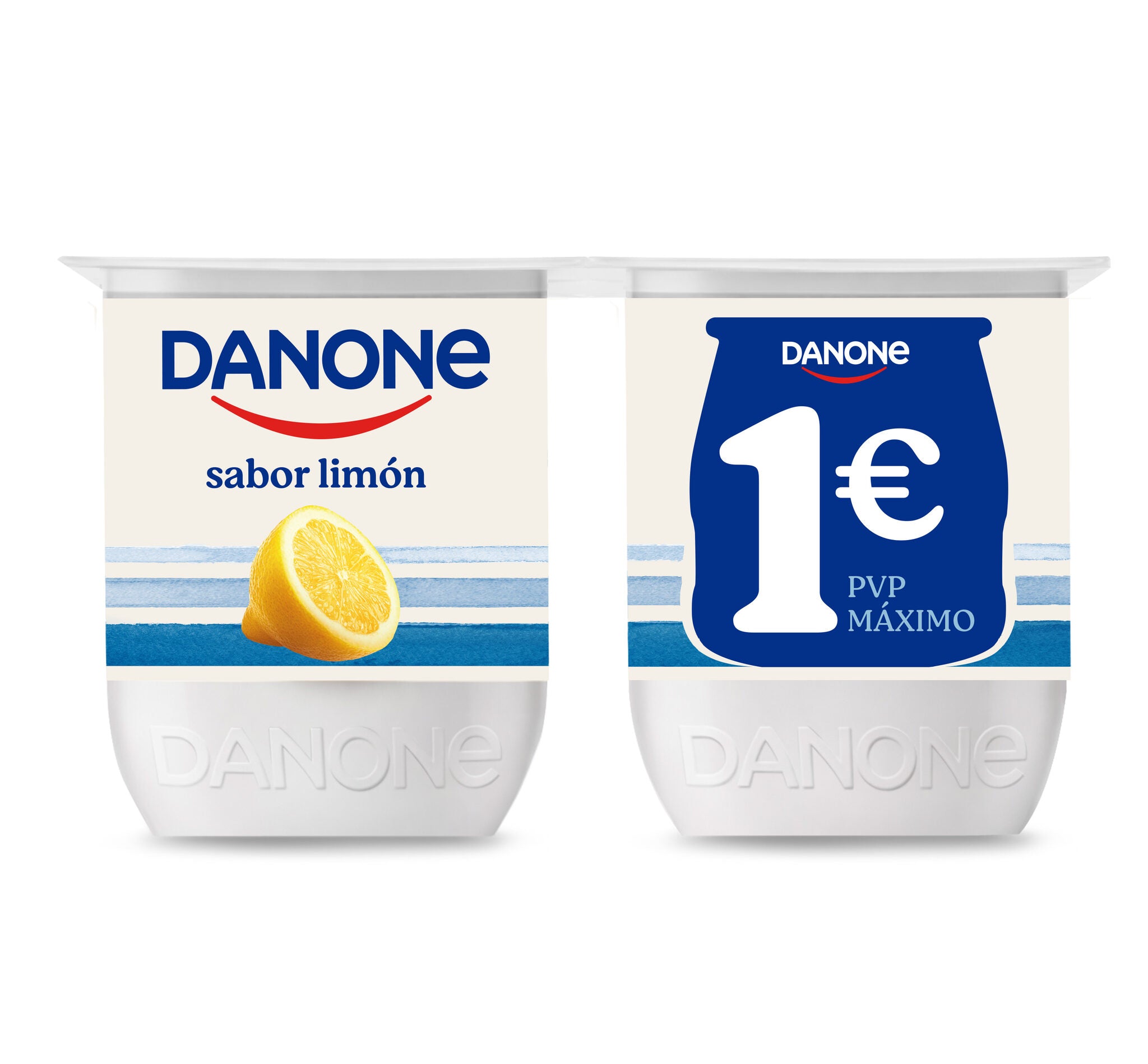 Yogur limon Danone p4 120g/u