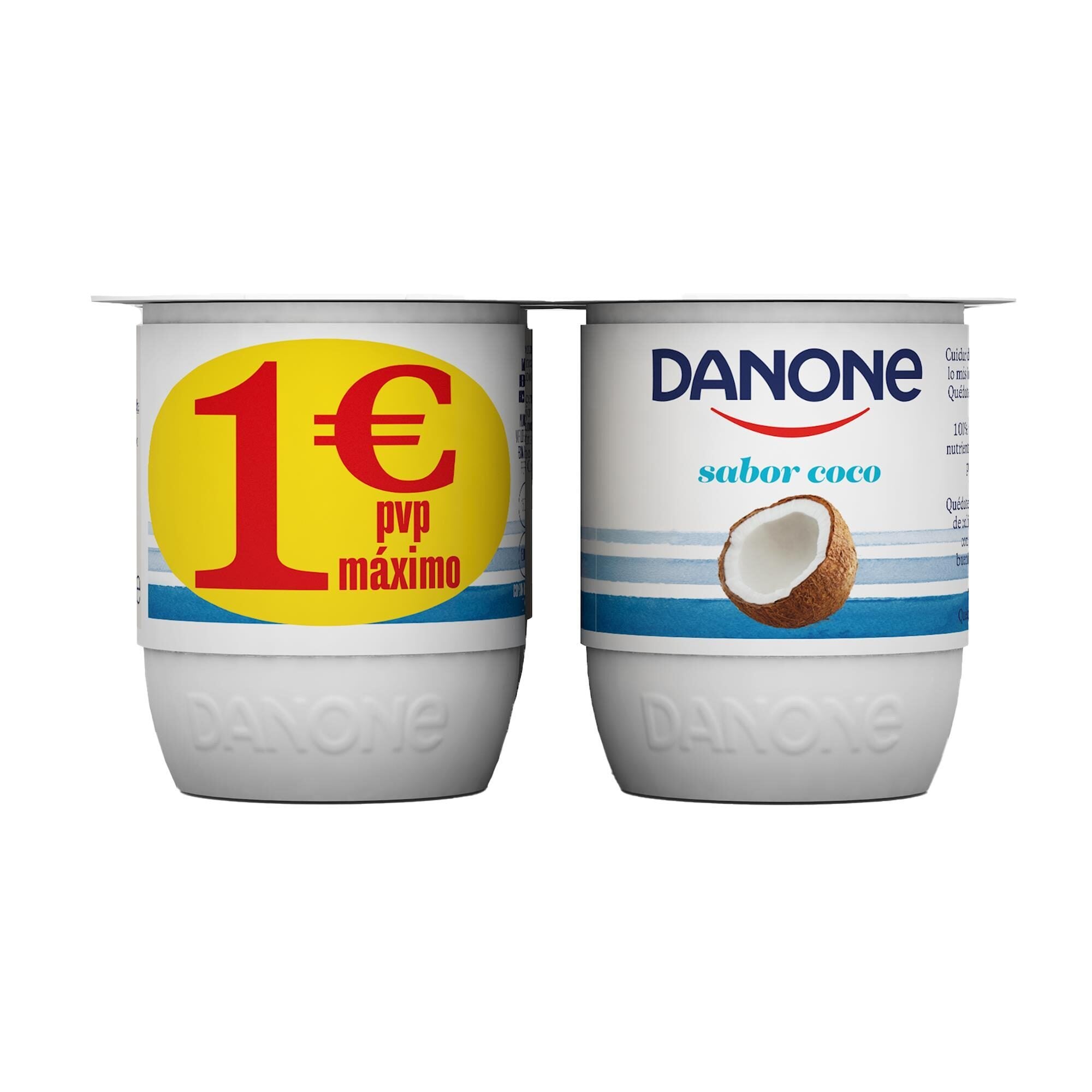 Yogur coco Danone p4 120g/u