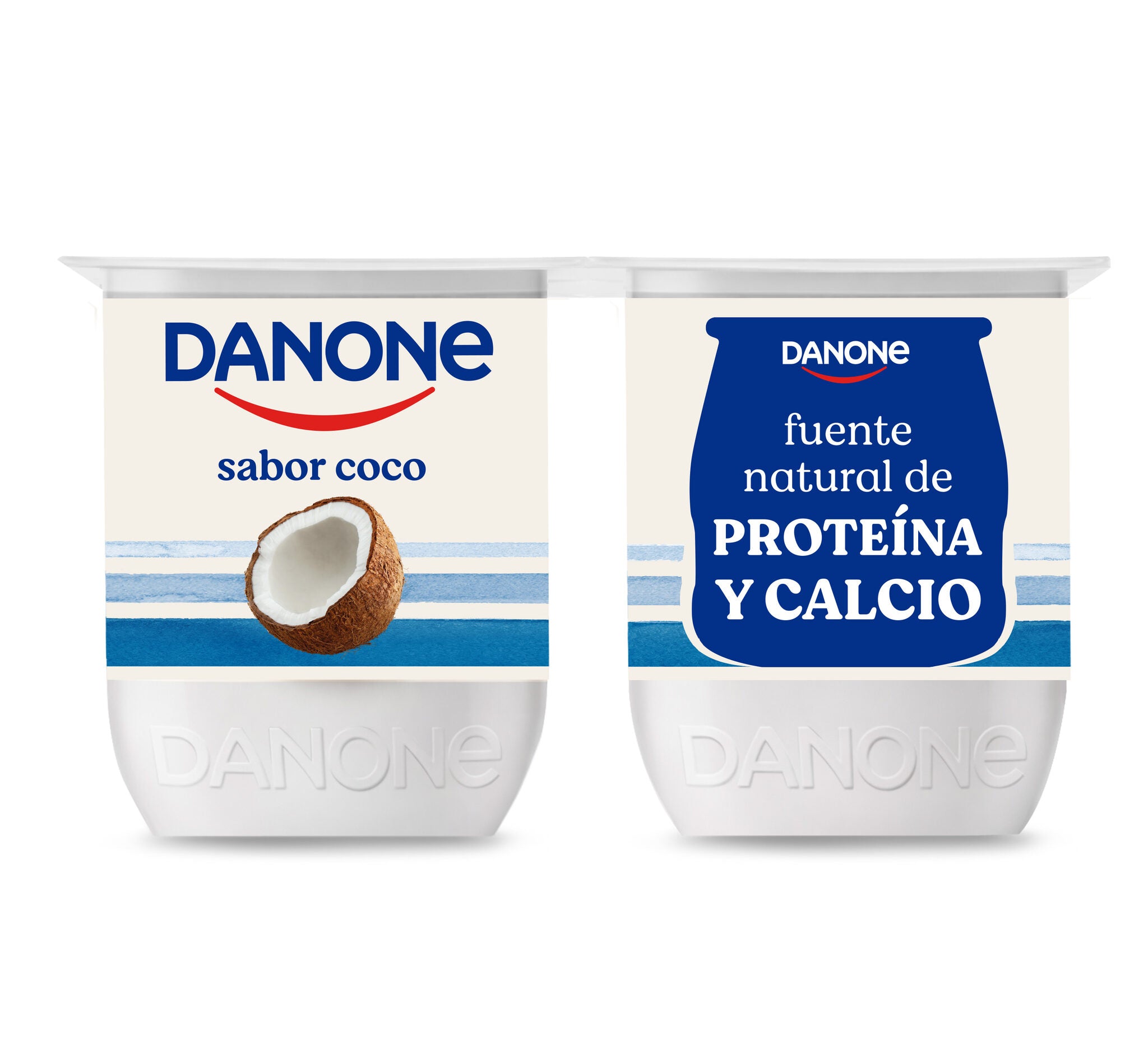 Yogur coco Danone p4 120g/u