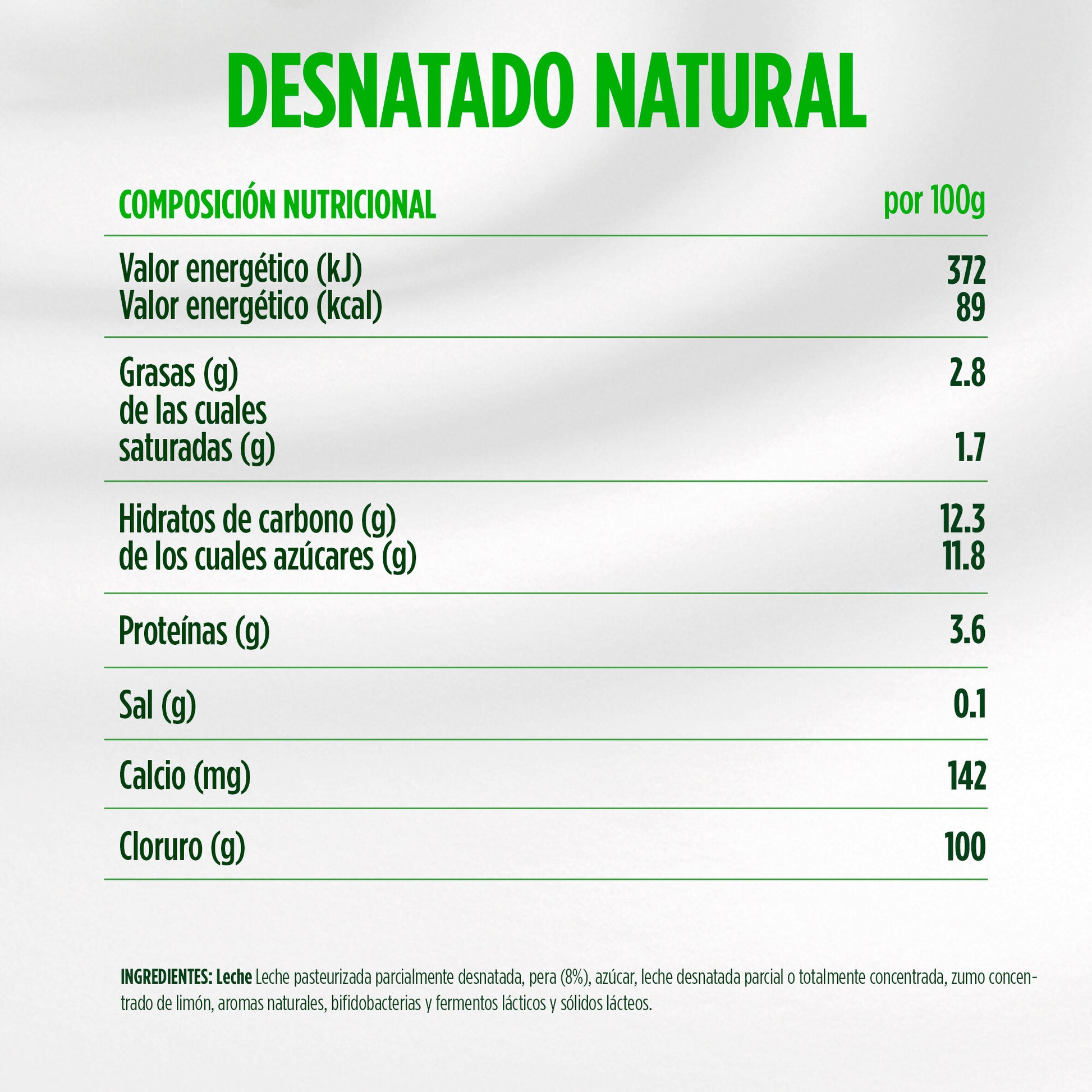 Yogur bifidus c/pera activia Danone p4 125g/u