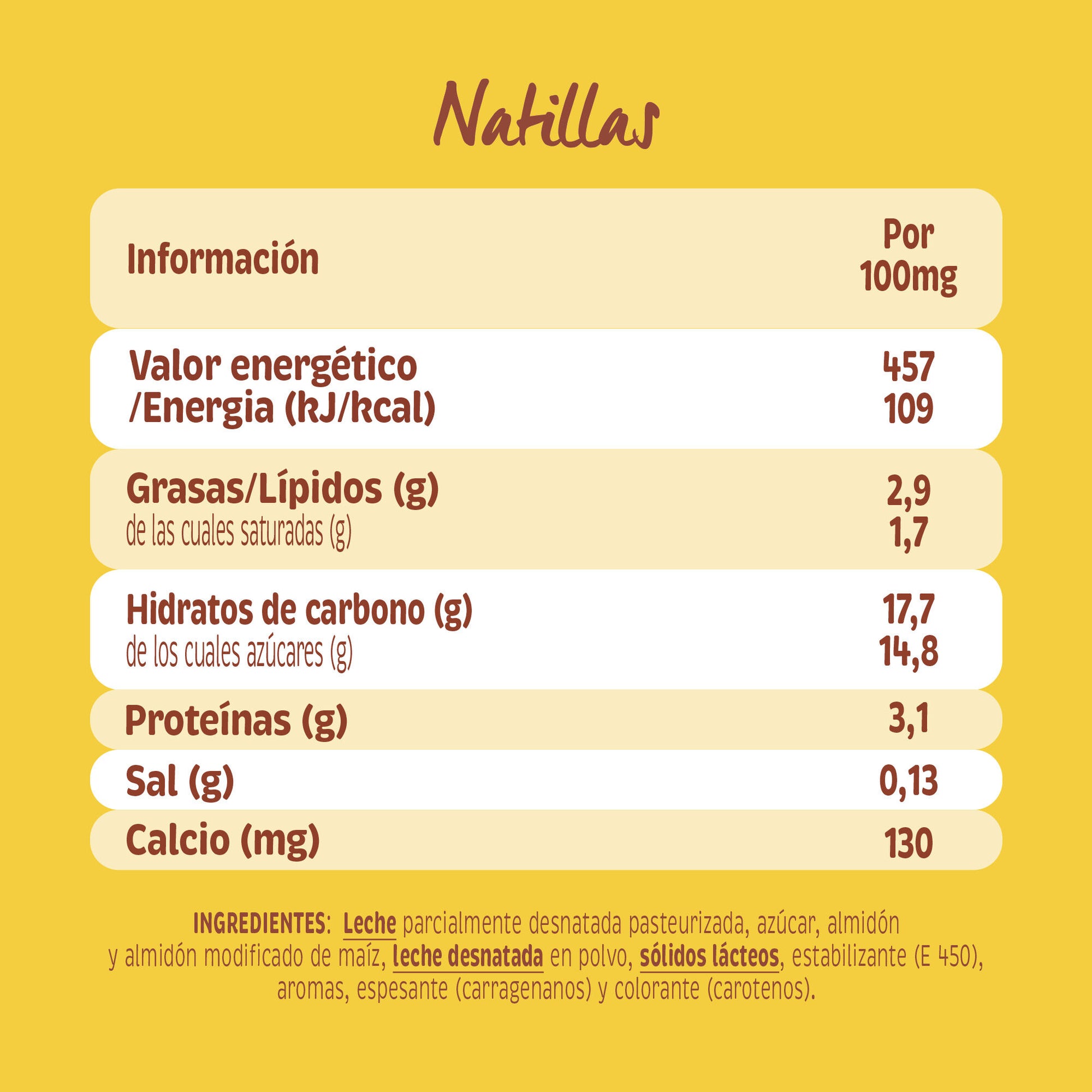 Natilla vainilla danet Danone p8 125g/u