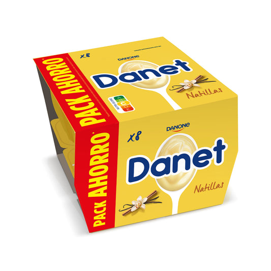 Natilla vainilla danet Danone p8 125g/u La Despensa