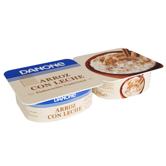 Arroz con leche  Danone p2 130g/u La Despensa