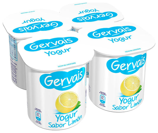 Yogur limon Gervais p4 120g/u La Despensa