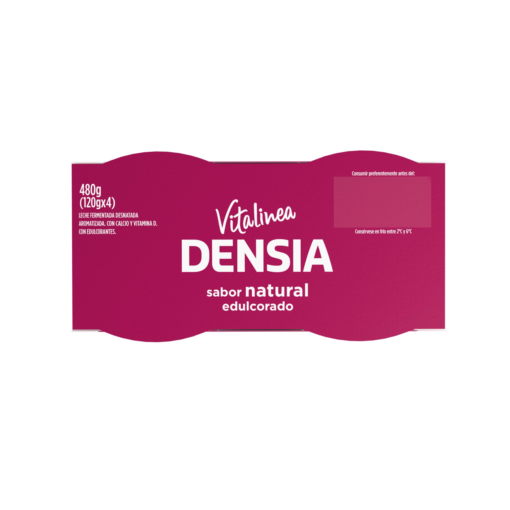 Yogur natural edulc densia 0% Danone p4 120g/u