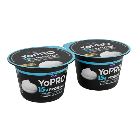 Yogur natural Yopro Danone p2 160g/u La Despensa