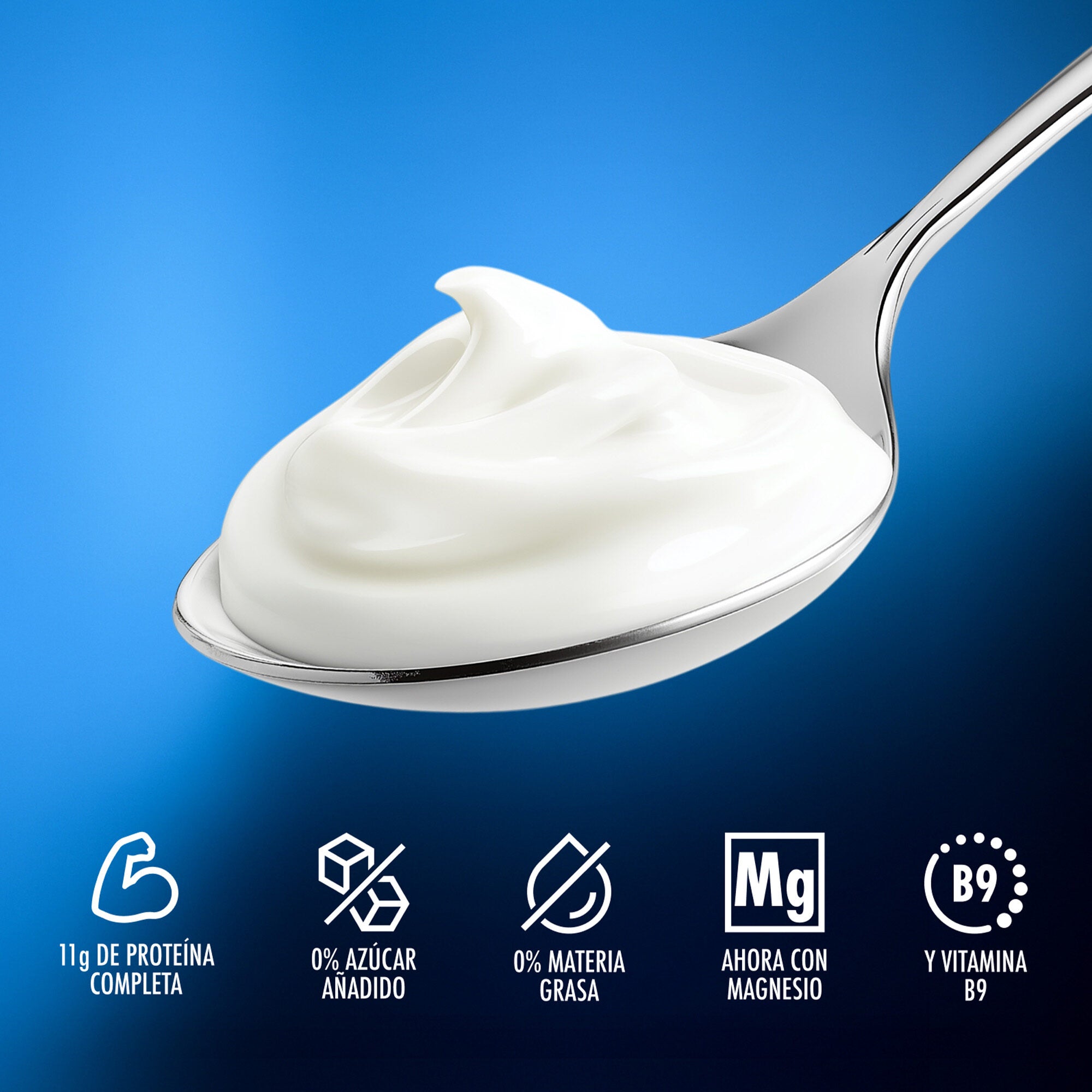 Yogur natural Yopro Danone p2 160g/u