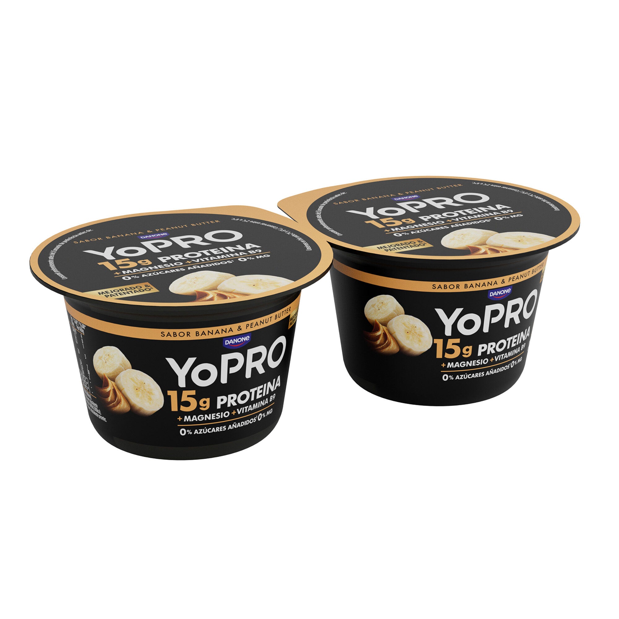 Yogur Banana/butt Yopro p2 160g/u