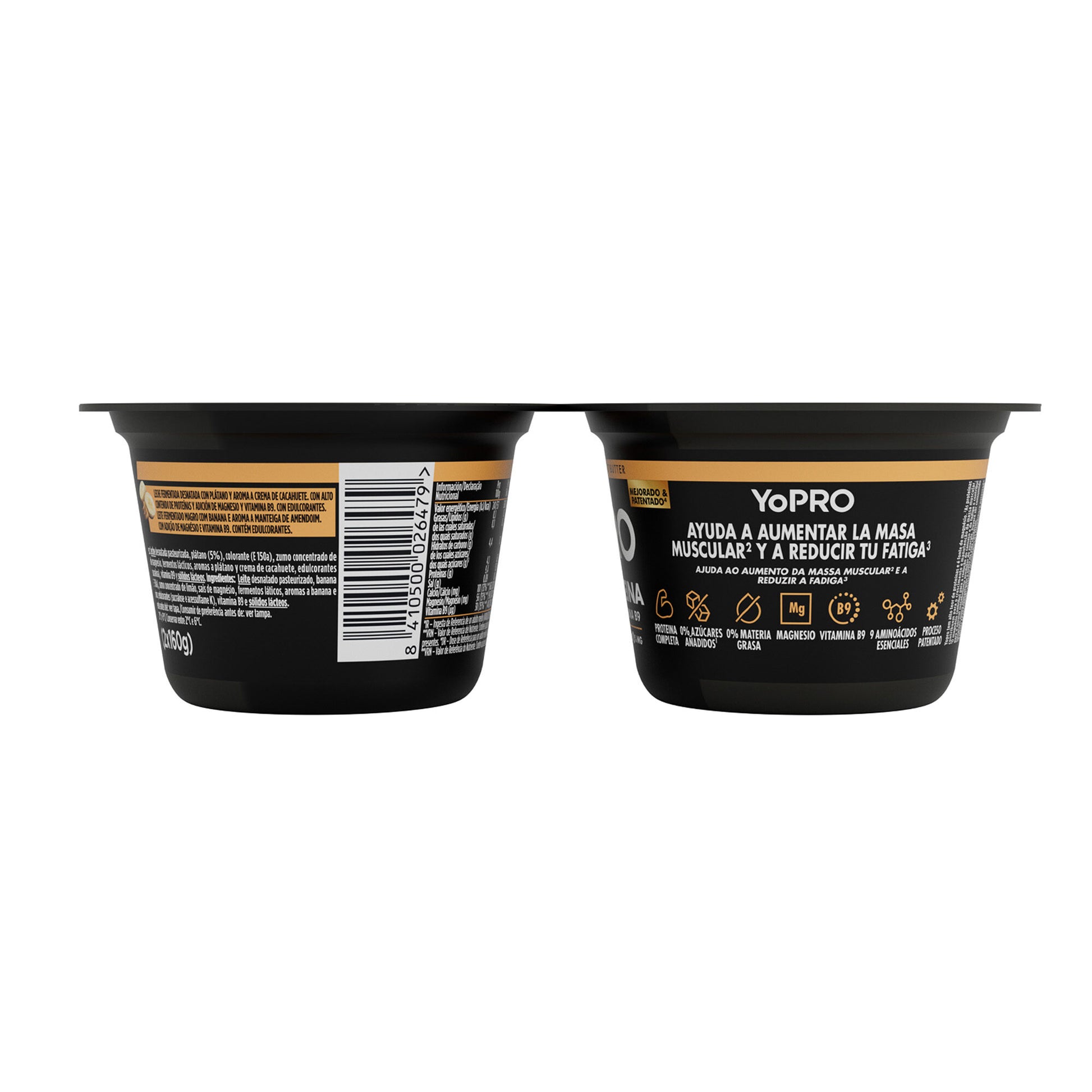 Yogur Banana/butt Yopro p2 160g/u
