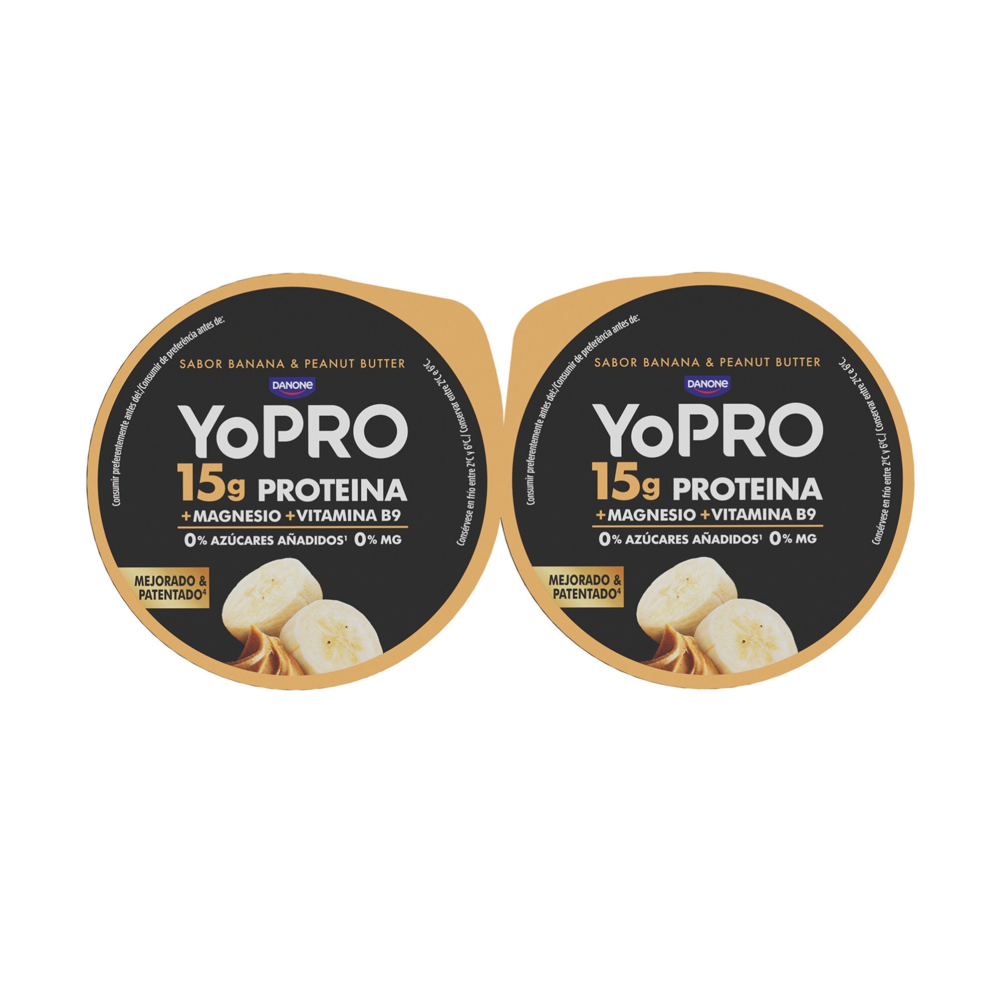 Yogur Banana/butt Yopro p2 160g/u