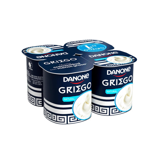 Yogur griego natural Danone p4 119g/u La Despensa