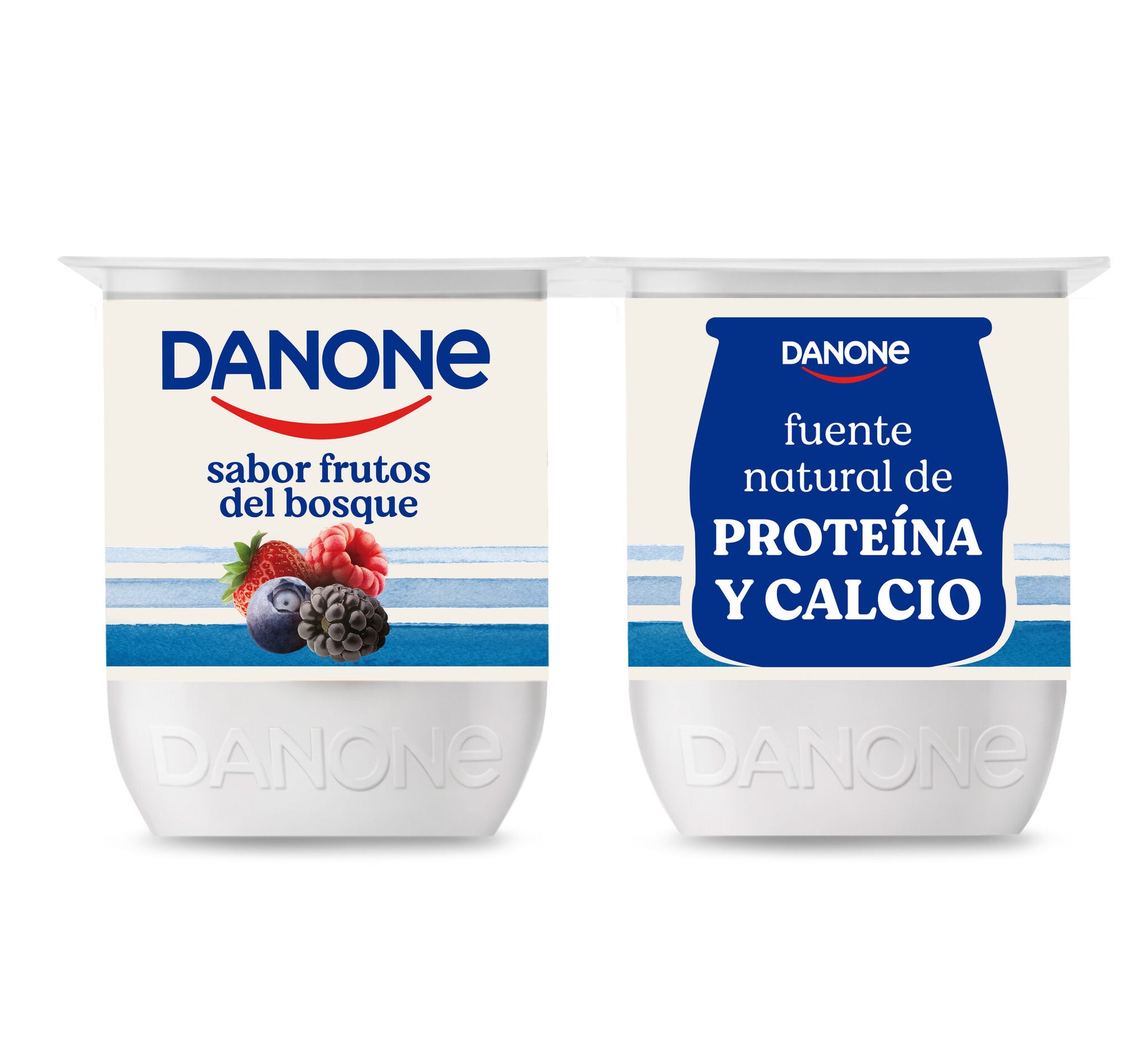 Yogur frutos bosque Danone p4 120g/u